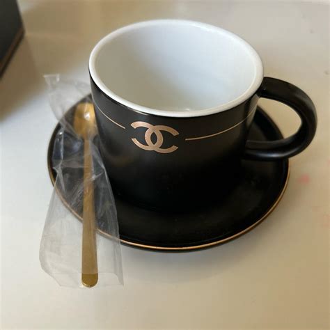 chanel tea cup set